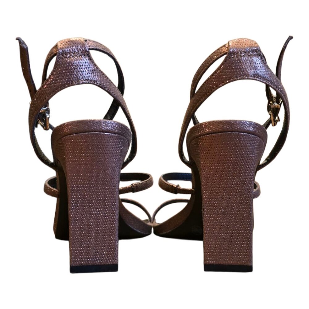 Bronze MIX NO. 6 Aliciana Heeled Sandal sz 9.5 - Picture 4 of 12